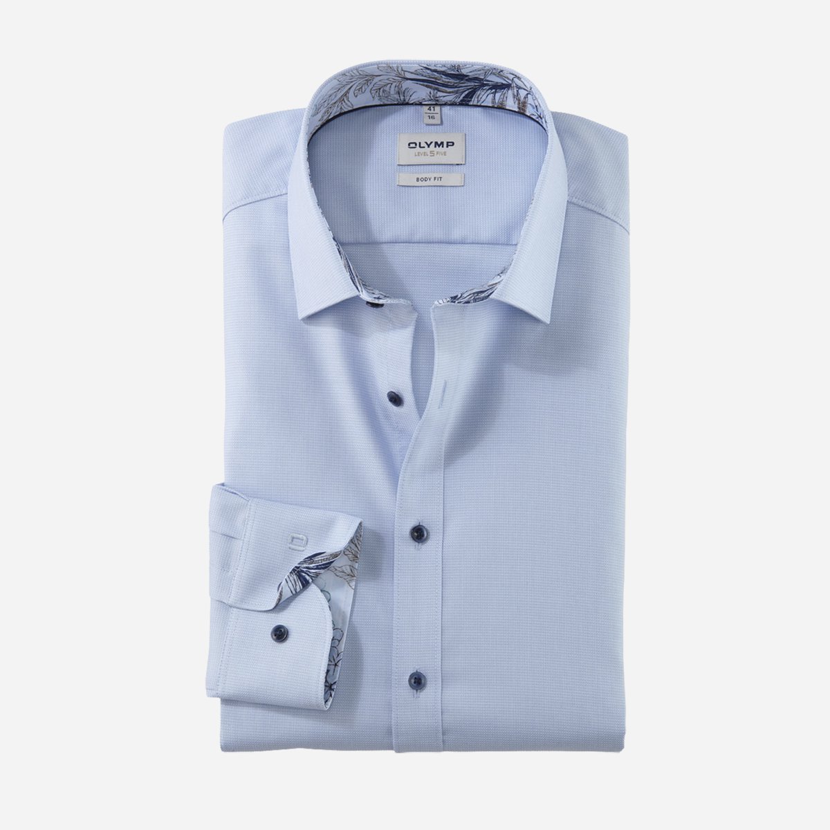 Modrá košeľa OLYMP